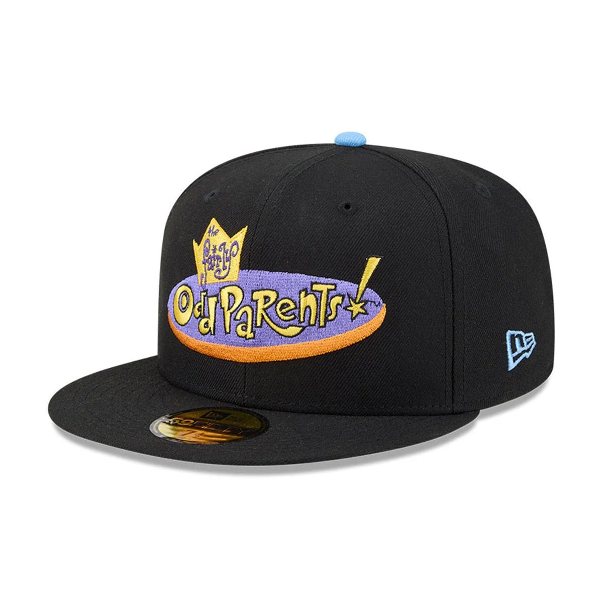 Nickelodeon Fairly Oddparents Jorgen Von Strangle Black 59FIFTY Fitted Cap-zelvios