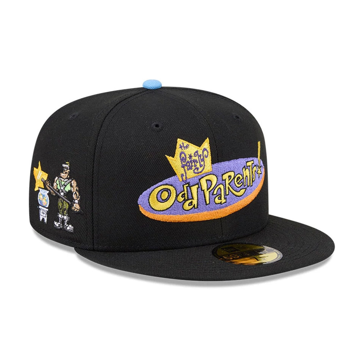 Nickelodeon Fairly Oddparents Jorgen Von Strangle Black 59FIFTY Fitted Cap-zelvios