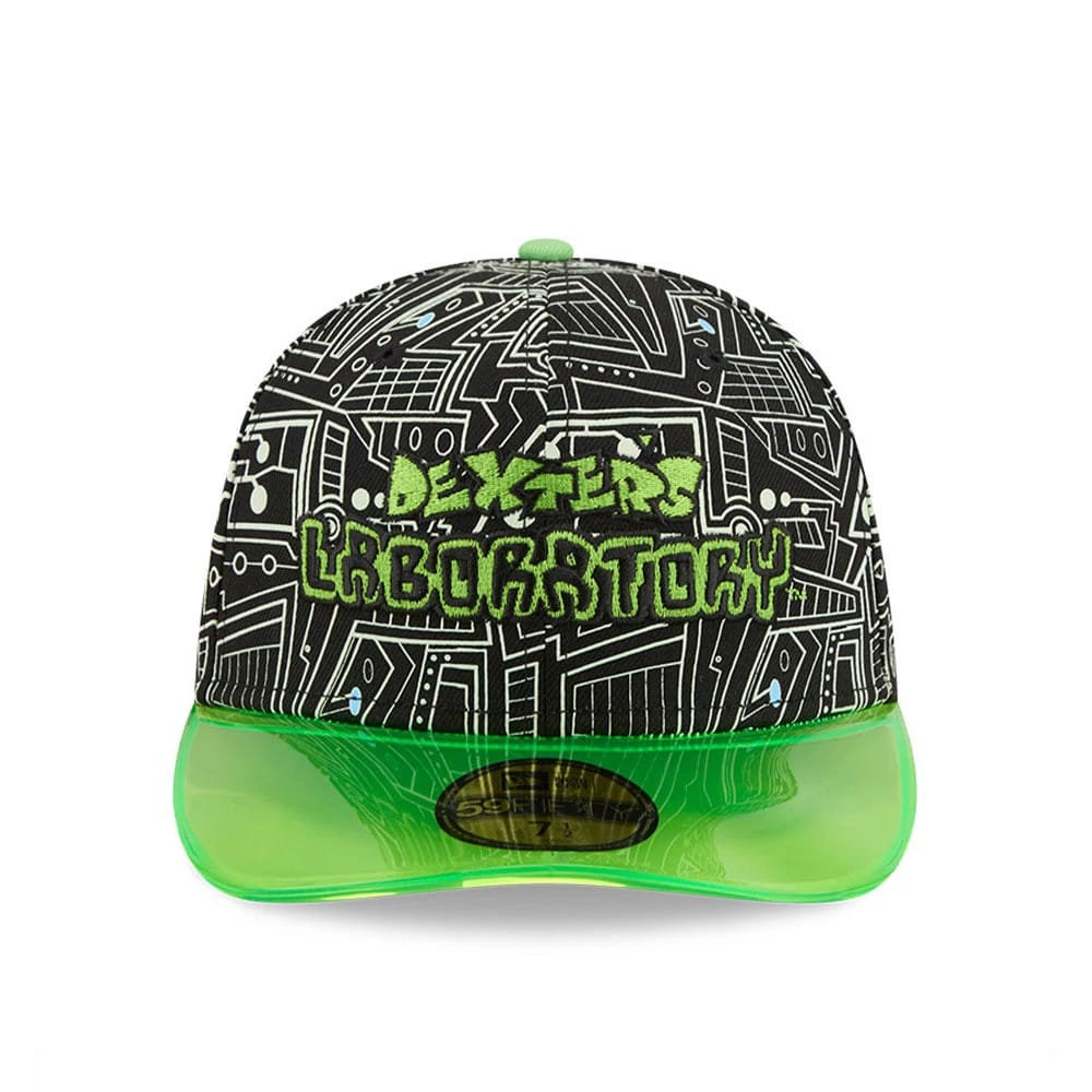 Dexter's Laboratory Black 59FIFTY Fitted Cap-kentox