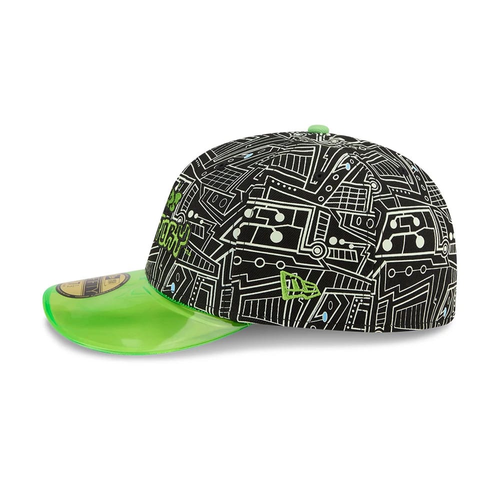 Dexter's Laboratory Black 59FIFTY Fitted Cap-kentox
