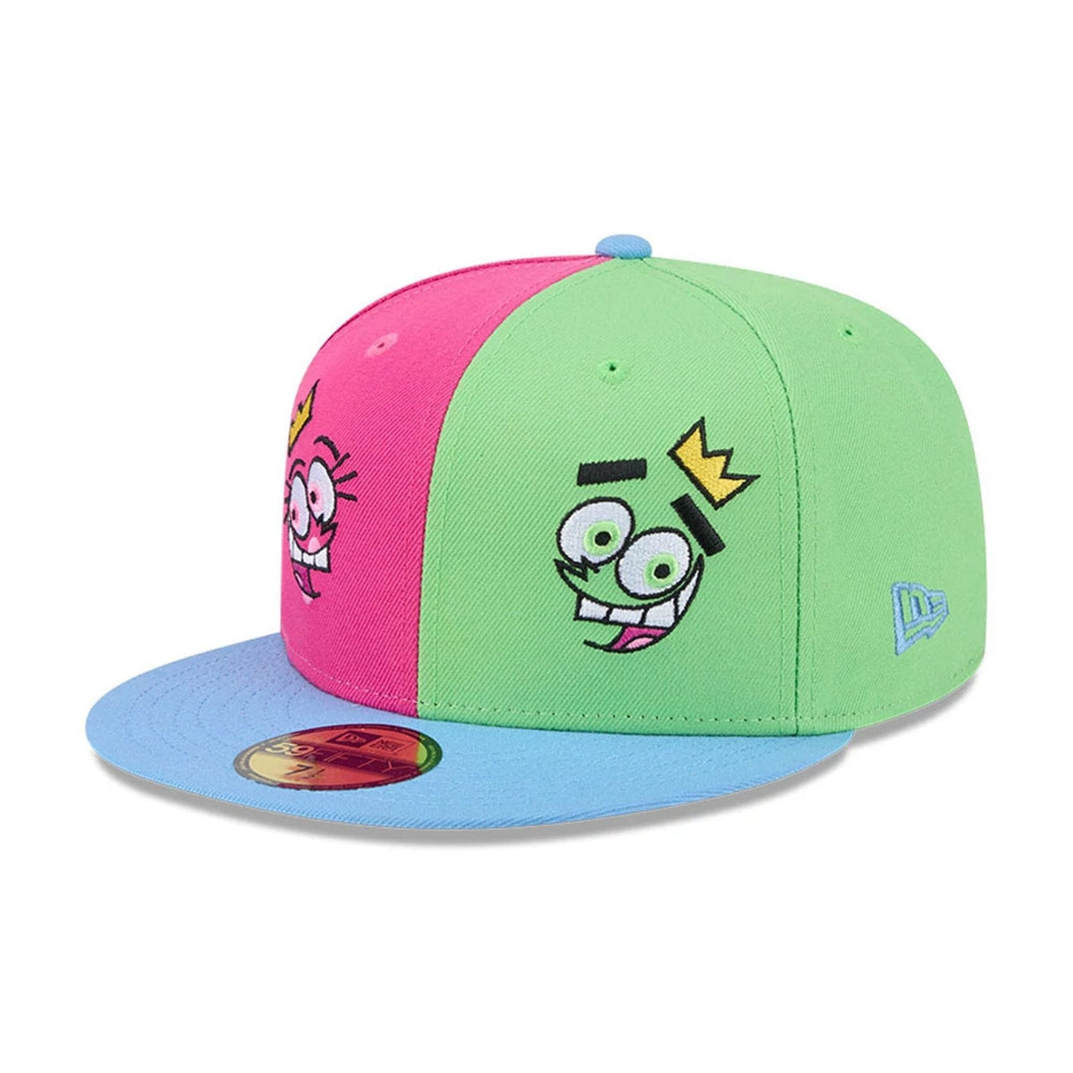 Nickelodeon Fairly Oddparents Multi 59FIFTY Fitted Cap-zelvios