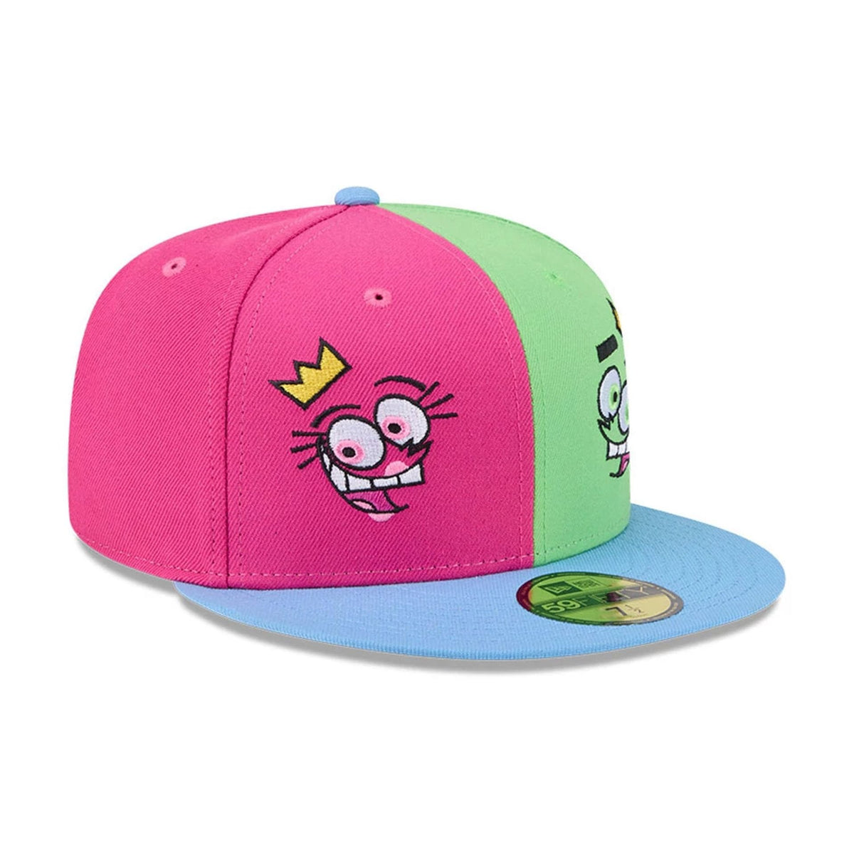 Nickelodeon Fairly Oddparents Multi 59FIFTY Fitted Cap-zelvios