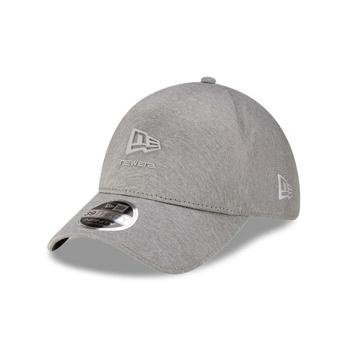 New Era Grey 39THIRTY Infinity Stretch Fit Cap-zelvios