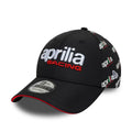 Aprilia All Over Print Black 9FORTY Adjustable Cap-zelvios