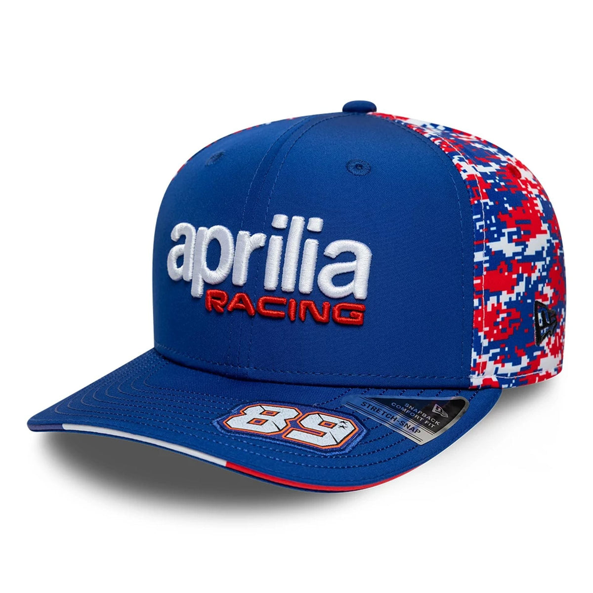 Aprilia Replica Jorge Martin Le Mans Race Special Blue 9SEVENTY Stretch Snap Adjustable Cap-zelvios