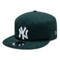 New York Yankees MLB Cord Dark Green Pillbox Adjustable Cap-zelvios