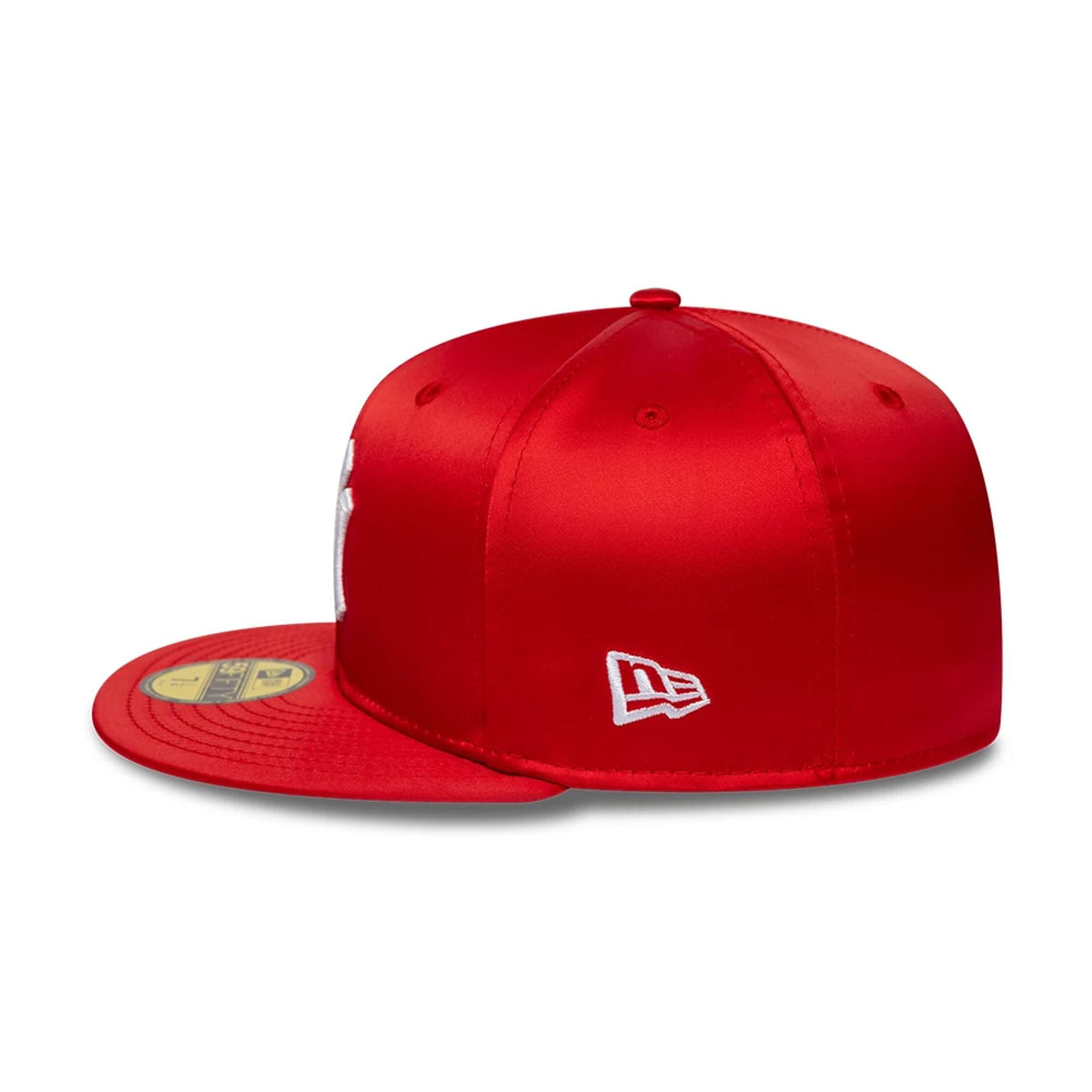 New York Yankees MLB Satin Red 59FIFTY Fitted Cap-zelvios