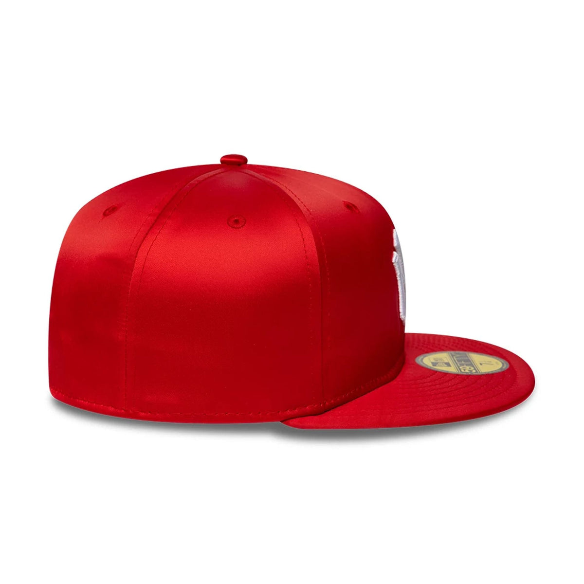 New York Yankees MLB Satin Red 59FIFTY Fitted Cap-zelvios