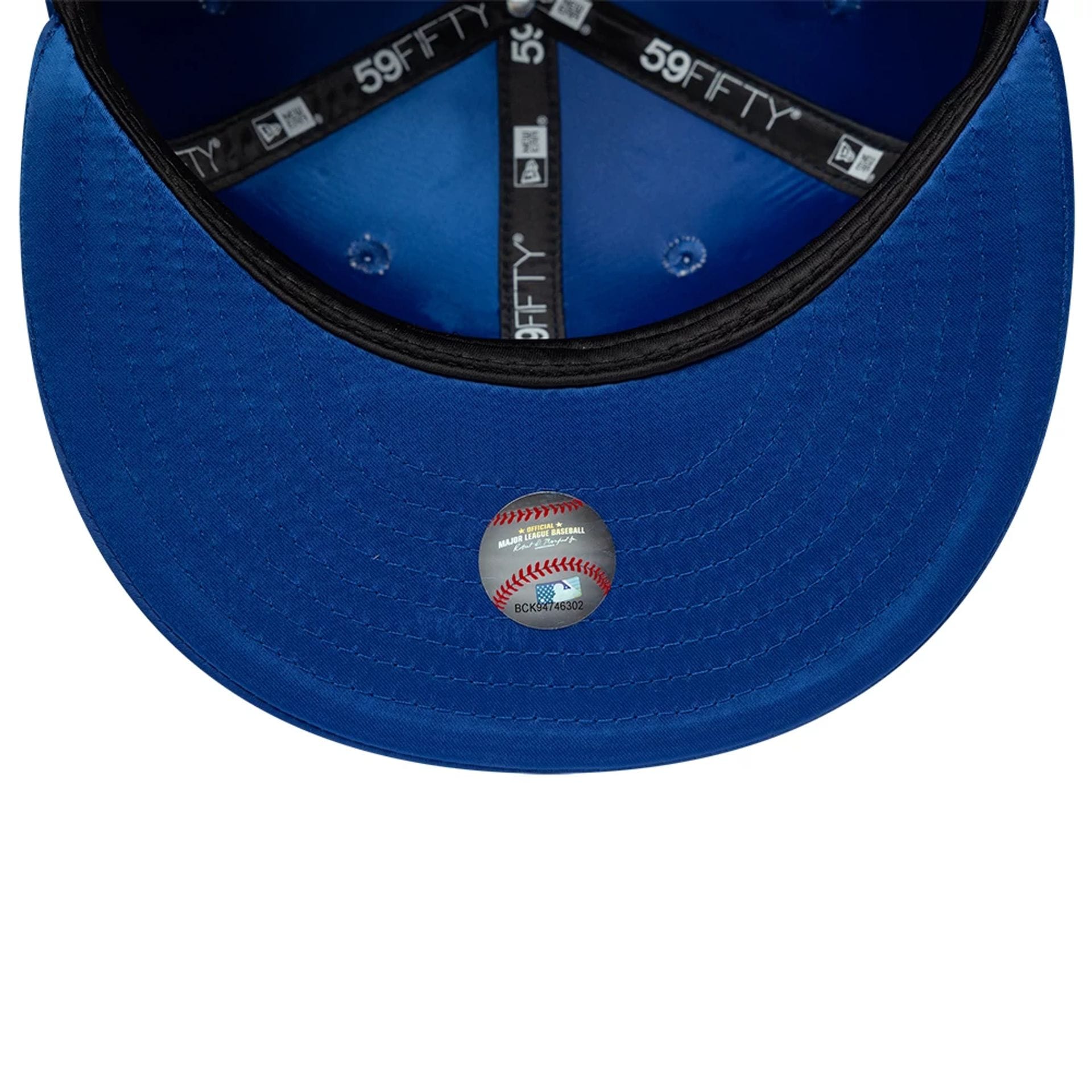 Detroit Tigers MLB Satin Blue 59FIFTY Fitted Cap-kentox
