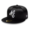New Era Satin Black 59FIFTY Fitted Cap-zelvios