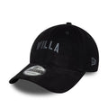Aston Villa FC Cord Black 9FORTY Adjustable Cap-zelvios