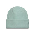New Era Mohair Pastel Blue Wide Cuff Knit Beanie Hat-zelvios