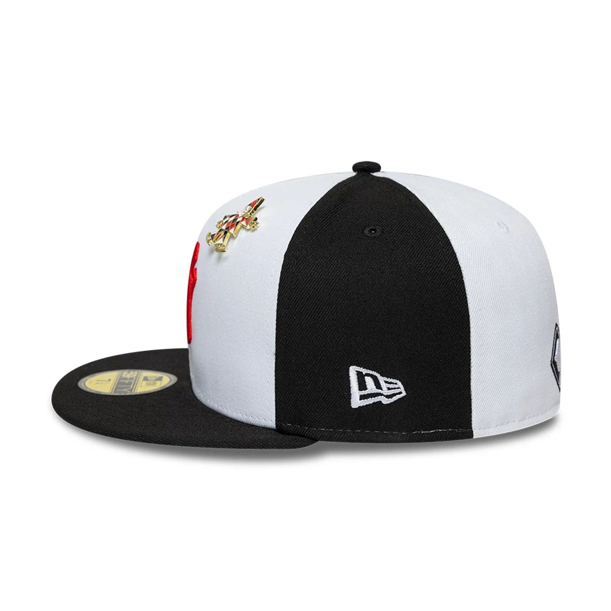 New York Yankees MLB Pinwheel Black 59FIFTY Fitted Cap-zelvios