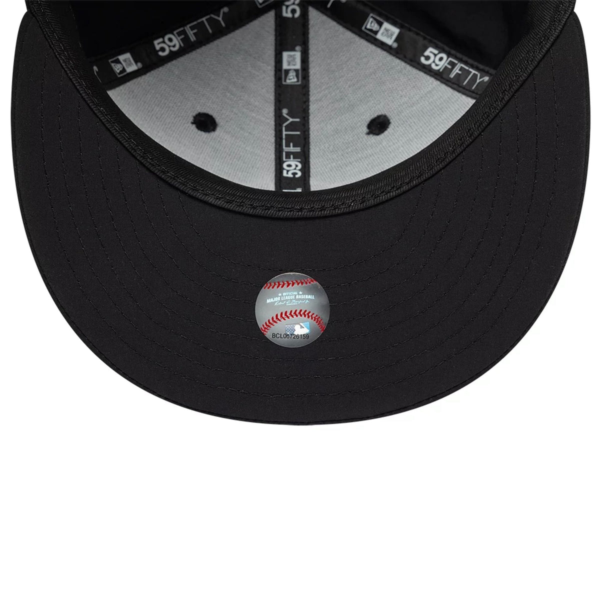 New York Yankees MLB Recycled Black 59FIFTY Fitted Cap-zelvios