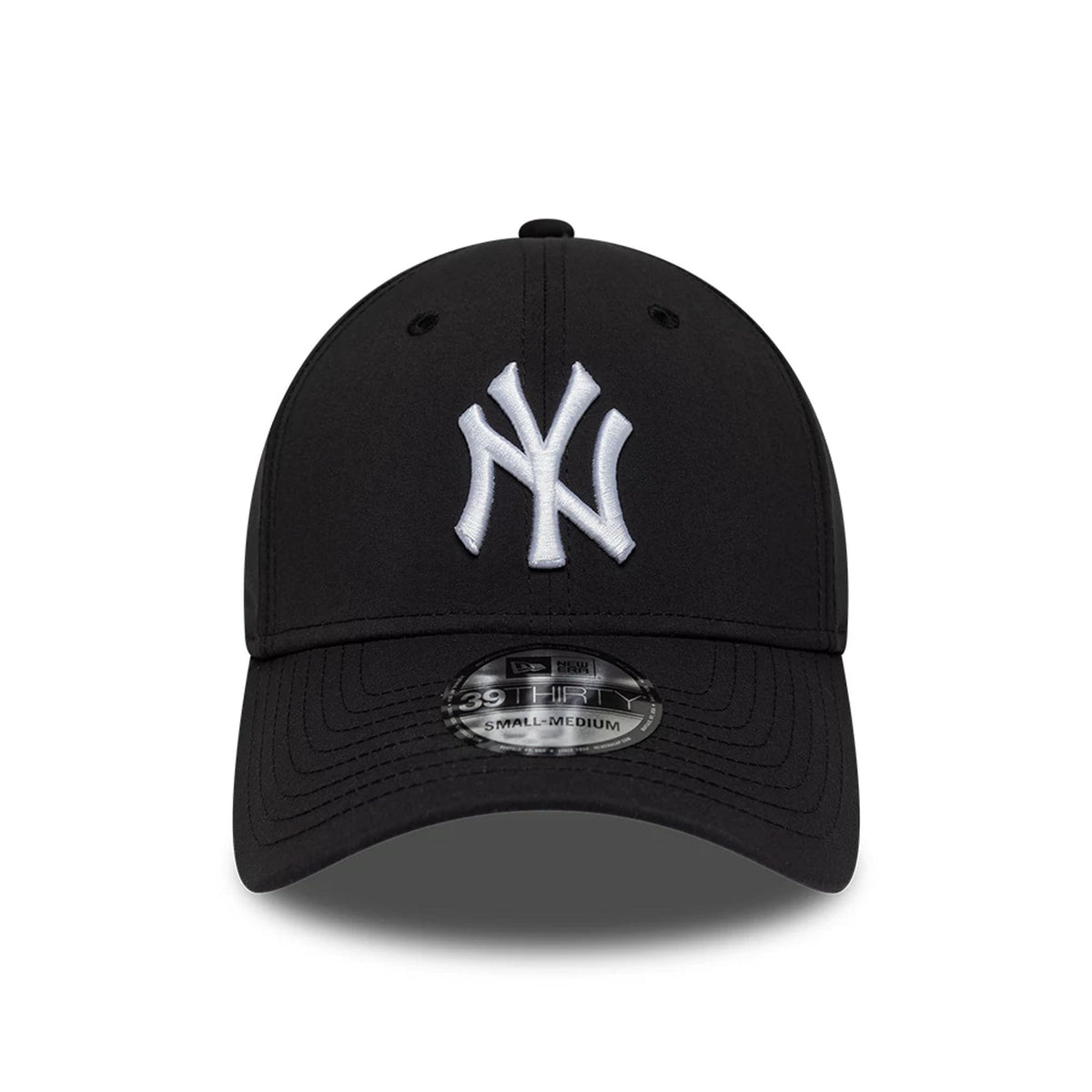 New York Yankees MLB Recycled Black 39THIRTY Stretch Fit Cap-zelvios