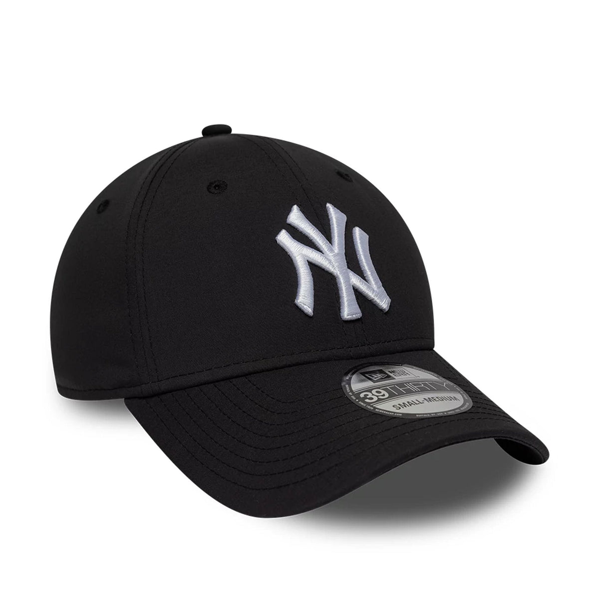 New York Yankees MLB Recycled Black 39THIRTY Stretch Fit Cap-zelvios