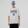 Memphis Grizzlies NBA Berlin Game 2026 White Oversized T-Shirt-zelvios