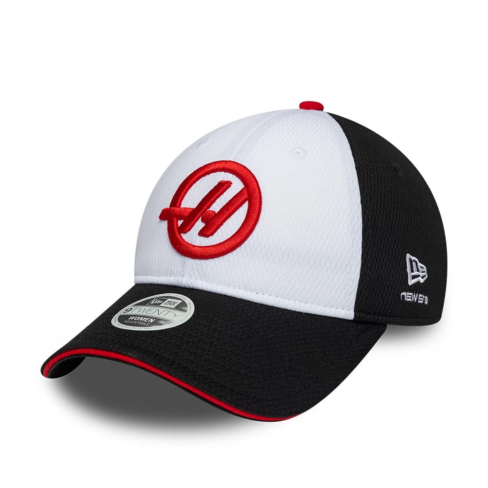 TGR Haas F1 Womens Black Open Back Cap-zelvios