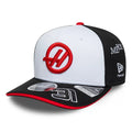 TGR Haas F1 Esteban Ocon Black 9SEVENTY Stretch Snap Adjustable Cap-zelvios