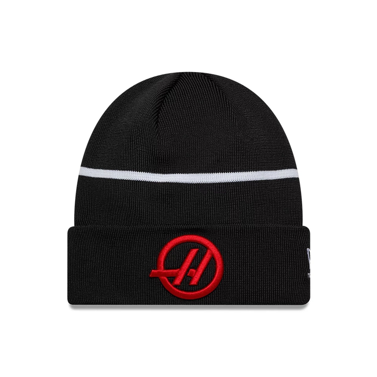 TGR Haas F1 Esteban Ocon Black Cuff Knit Beanie Hat-zelvios
