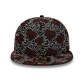 New Era All Over Hearts Black 59FIFTY Fitted Cap-zelvios