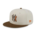 New York Yankees MLB Cord Visor White 59FIFTY Fitted Cap-zelvios