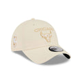 Chicago Bulls NBA Team Logo Beige Casual Classic Adjustable Cap-zelvios