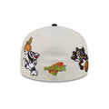 Chicago Bulls Space Jam Tune Squad White 59FIFTY Fitted Cap-zelvios