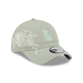 LA Dodgers MLB Stitched Flowers Pastel Green Casual Classic Adjustable Cap-zelvios