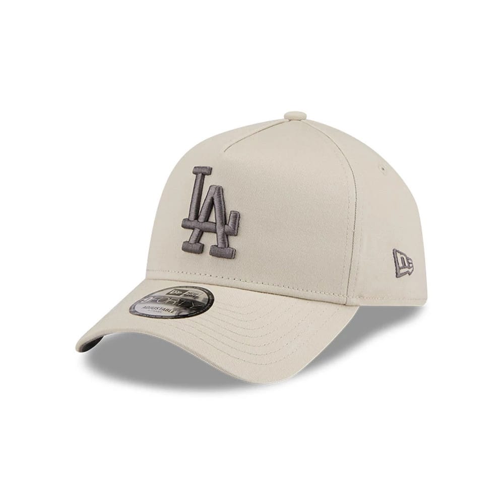 LA Dodgers MLB Concrete Stone 9FORTY A-Frame Adjustable Cap-zelvios