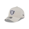 Las Vegas Raiders NFL Concrete Stone 9FORTY A-Frame Adjustable Cap-zelvios