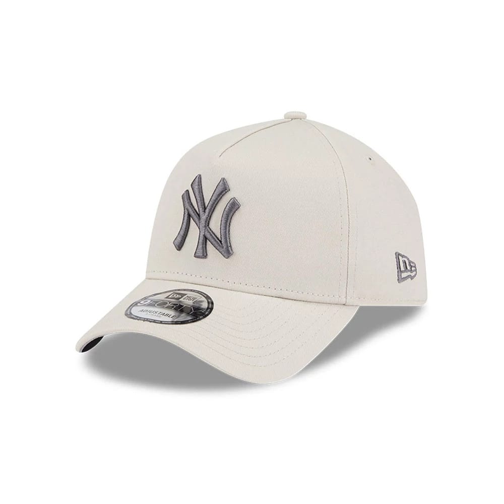 New York Yankees MLB Concrete Stone 9FORTY A-Frame Adjustable Cap-zelvios