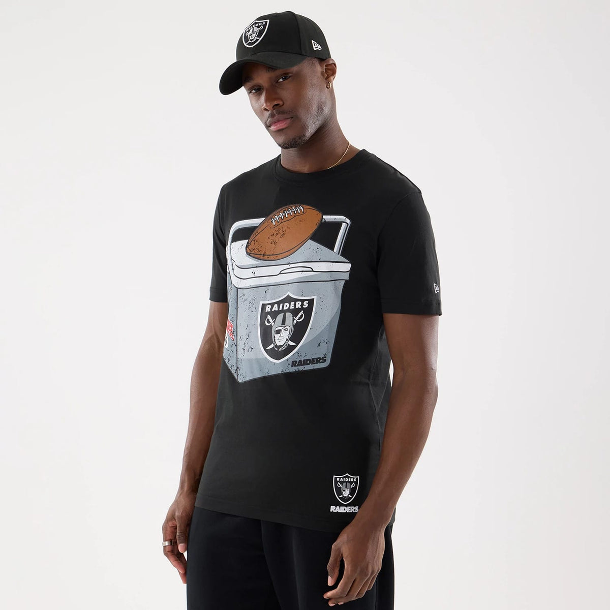 Las Vegas Raiders NFL Training 2026 Black T-Shirt-zelvios