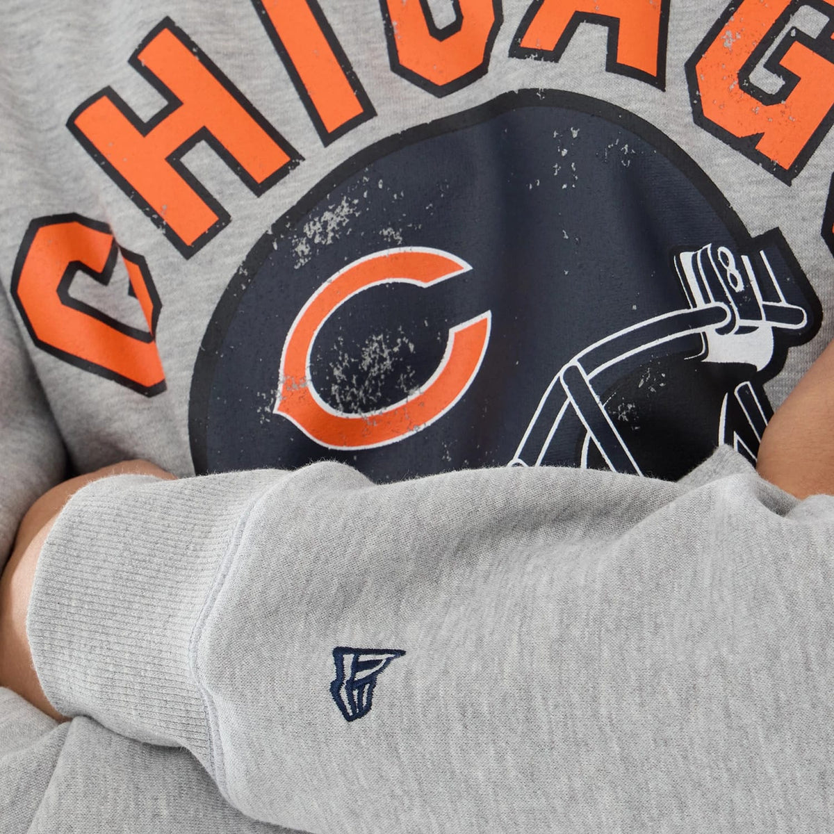 Chicago Bears NFL Training 2026 Grey Crew Neck Sweater-zelvios