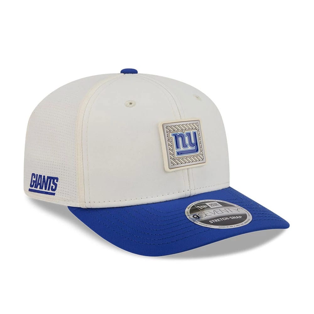 New York Giants NFL Training 2026 White 9SEVENTY Stretch Snap Adjustable Cap-zelvios
