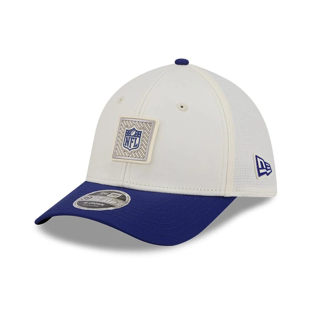 Official Logo NFL Training 2026 White 39THIRTY M-Crown Stretch Fit Cap-zelvios