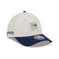Patriots NFL Training 2026 White 39THIRTY M-Crown Stretch Fit Cap-zelvios