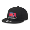 FOG x NBA Logo Black Retro Crown 9FIFTY Snapback Adjustable Cap-kentox