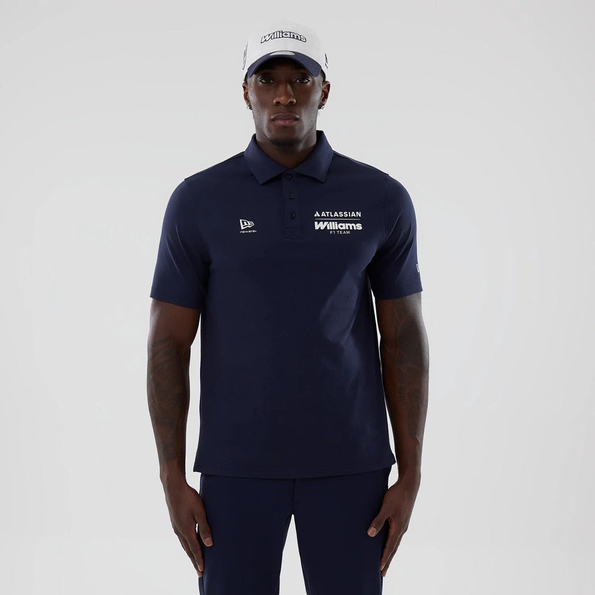 Williams Navy Polo T-Shirt-zelvios