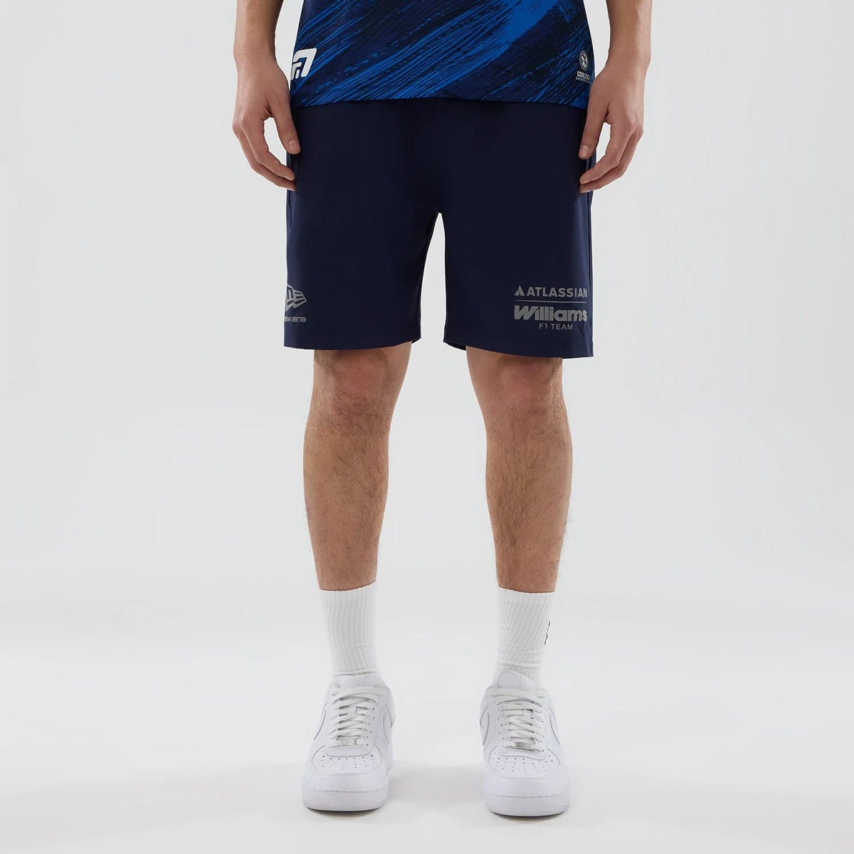 Williams Navy Training Shorts-zelvios