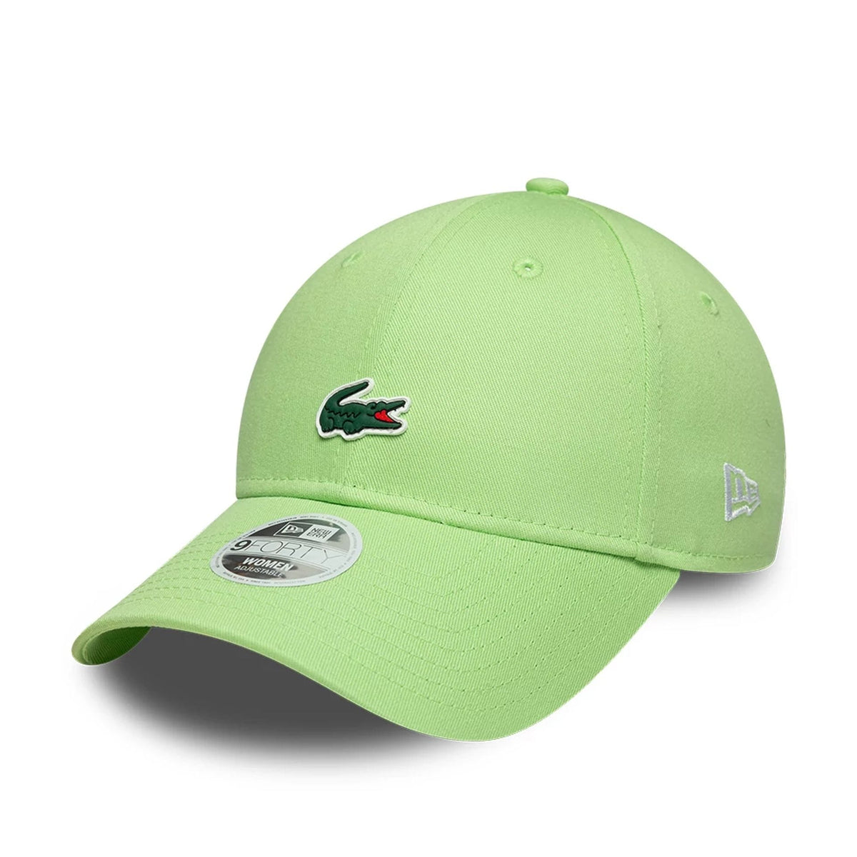 Womens Lacoste X New Era Pastel Green 9FORTY Adjustable Cap-zelvios