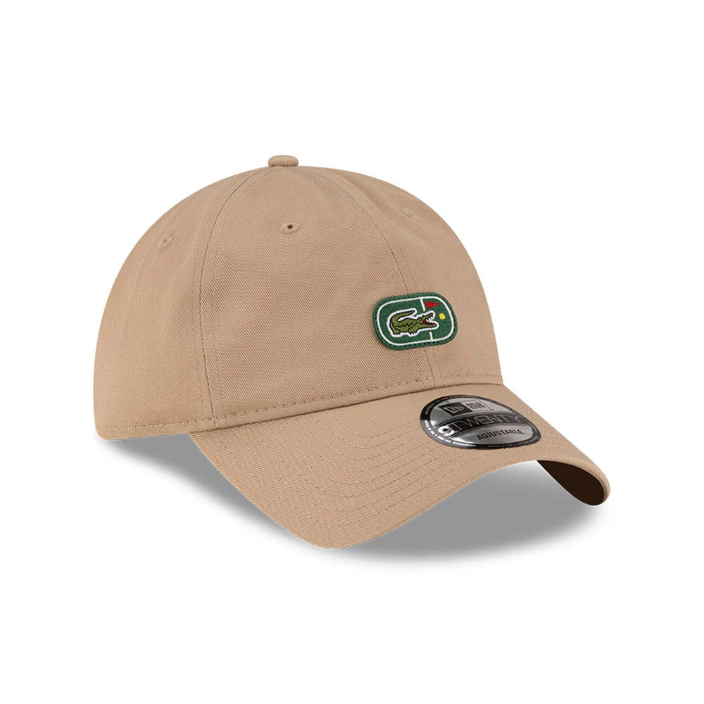 Lacoste X New Era Beige 9TWENTY Adjustable Cap-zelvios