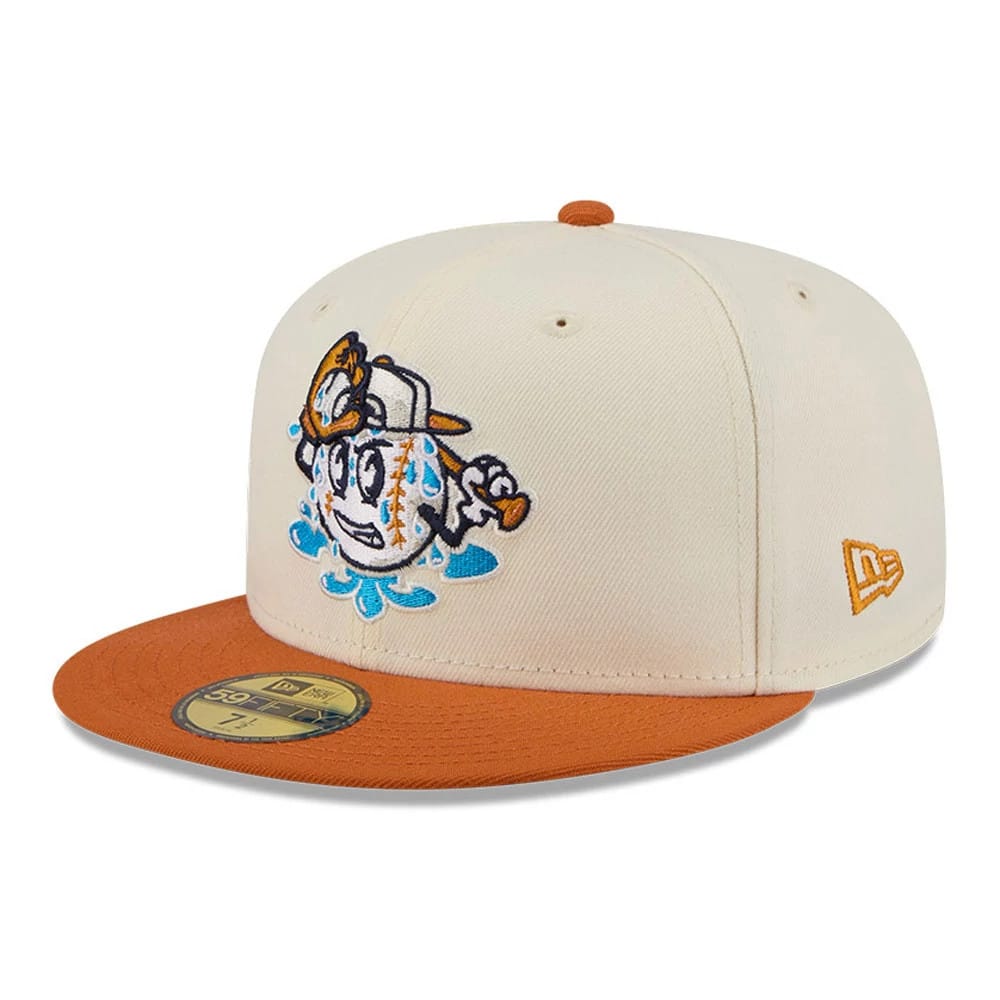 Louisville Bats MiLB Theme Night Cream 59FIFTY Fitted Cap-zelvios