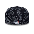 New York Yankees MLB All Over Paisley Navy Low Profile 59FIFTY Fitted Cap-zelvios