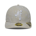New Era All Over Paisley Cream Low Profile 59FIFTY Fitted Cap-zelvios