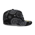 Chicago White Sox MLB All Over Paisley Black Low Profile 59FIFTY Fitted Cap-zelvios