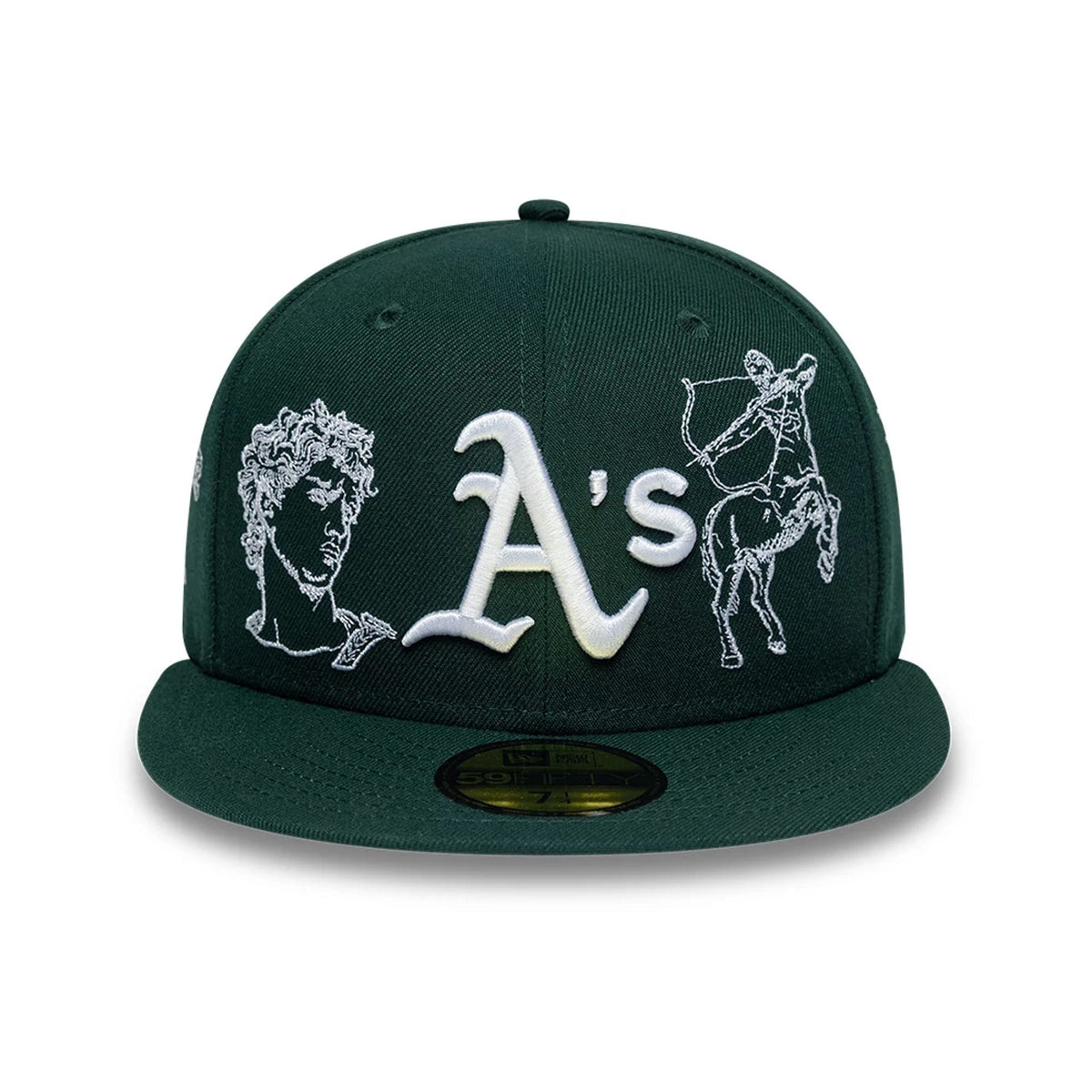 Athletics MLB Mythical Dark Green 59FIFTY Fitted Cap-zelvios