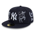 New York Yankees MLB Mythical Navy 59FIFTY Fitted Cap-zelvios