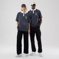 LA Dodgers MLB Grey Polo T-Shirt-zelvios
