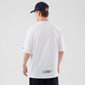 Red Bull Racing Graphic White Oversized T-Shirt-zelvios